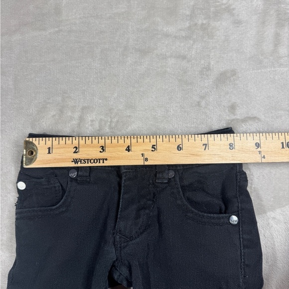 Roxy Quiksilver Girls Black Skinny Cotton Blend Zipper Fly Jeans Size 2T - Picture 7 of 15